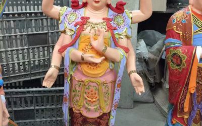 寺廟供奉菩薩樹脂二十四諸天雕塑