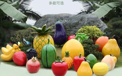 水果雕塑-農(nóng)場景觀仿真水果玻璃鋼模型擺件園區(qū)裝飾
