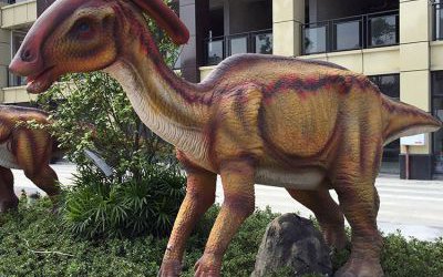 景區(qū)大型仿真玻璃鋼戶(hù)外園林創(chuàng)意恐龍雕塑