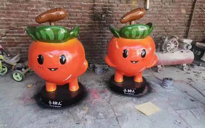 戶外幼兒園玻璃鋼卡通南瓜公仔雕塑