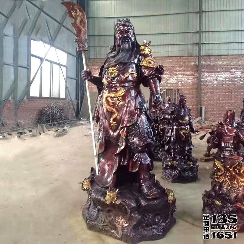 玻璃鋼仿銅創(chuàng)意寺廟景區(qū)供奉佛像景觀關(guān)公雕塑 玻璃鋼仿銅創(chuàng)意寺廟景區(qū)供奉佛像景觀關(guān)公雕塑